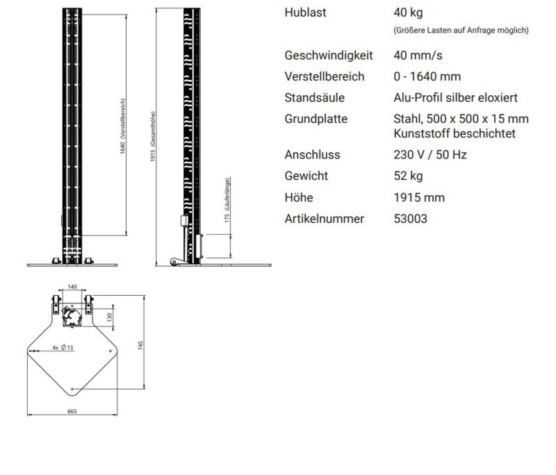 nuton Elektrischer Montageständer FS inkl – Bild 9
