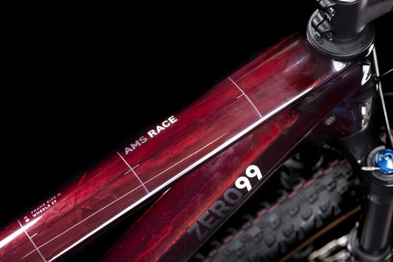 Cube AMS ZERO99 C:68X Race 29 liquidred´n´carbon – Bild 2